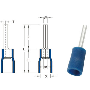 หัวเสียบก้านไม้ขีดแบบกลม