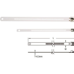 เคเบิ้ลไทร์สแตนเลส แบบบอลล็อค
